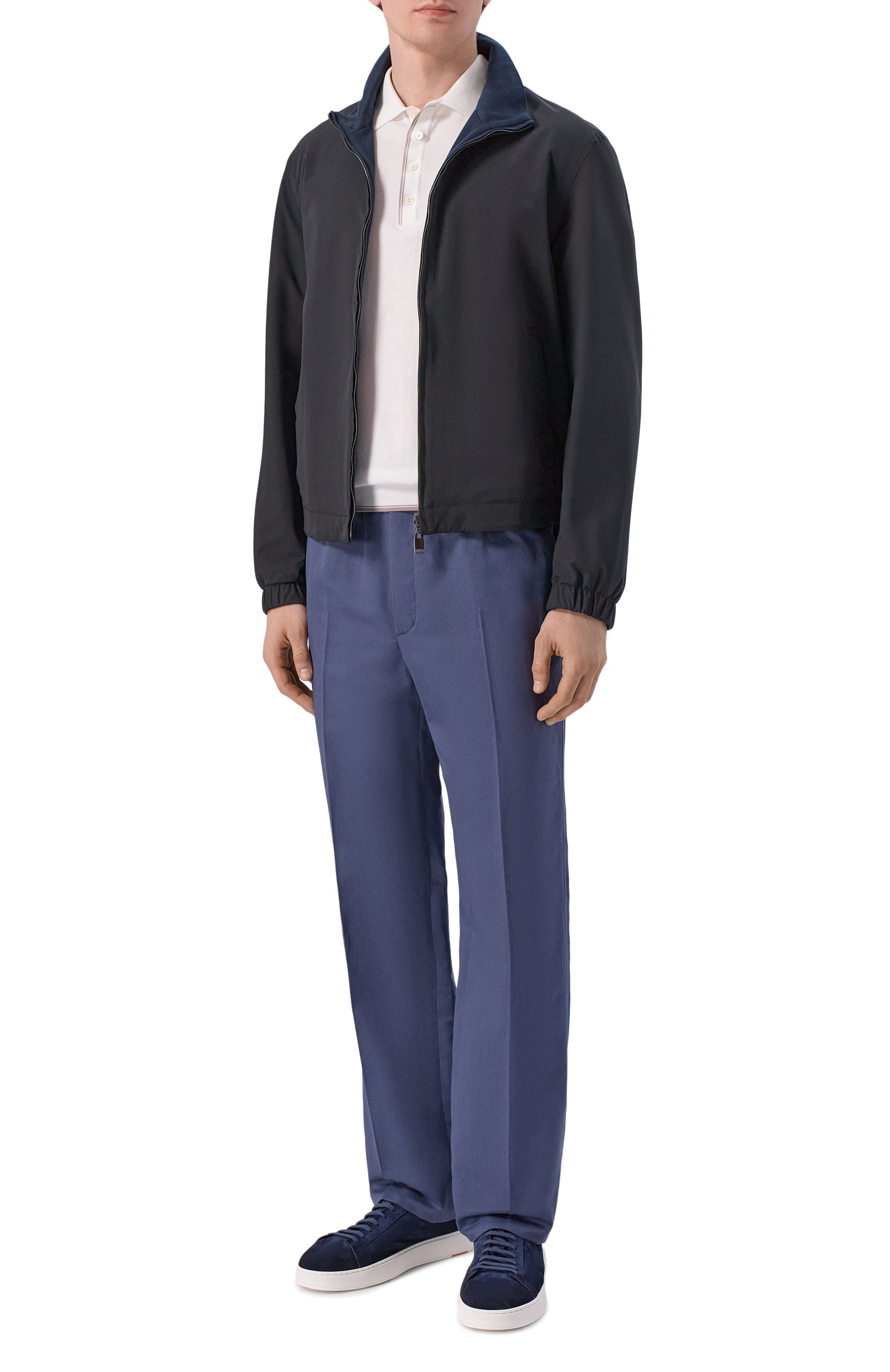 Брюки изо льна и хлопка BRIONI, арт. RP2Z0L/PA106, фото 2