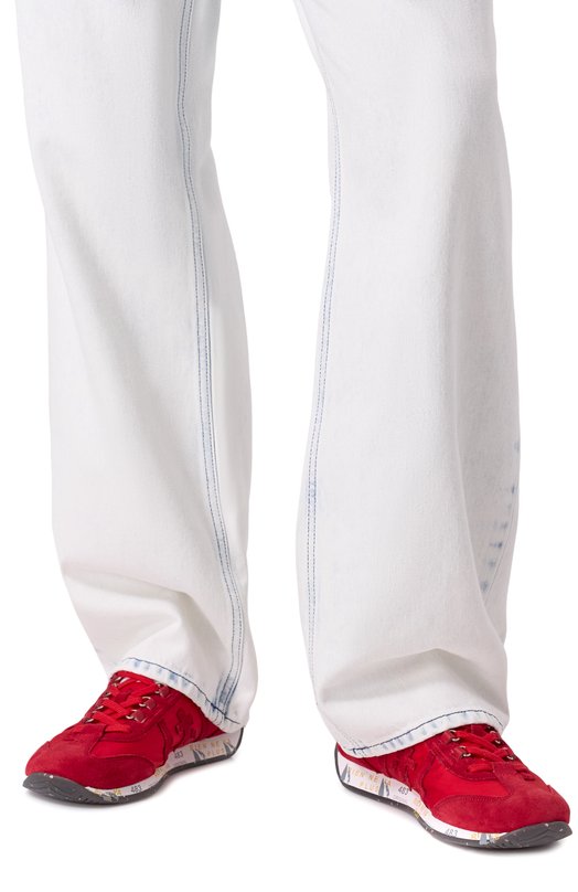 Комбинированные кроссовки Jacky X Premiata JACKY X/VAR 7524 Красный  JACKY X/VAR 7524 Фото 3