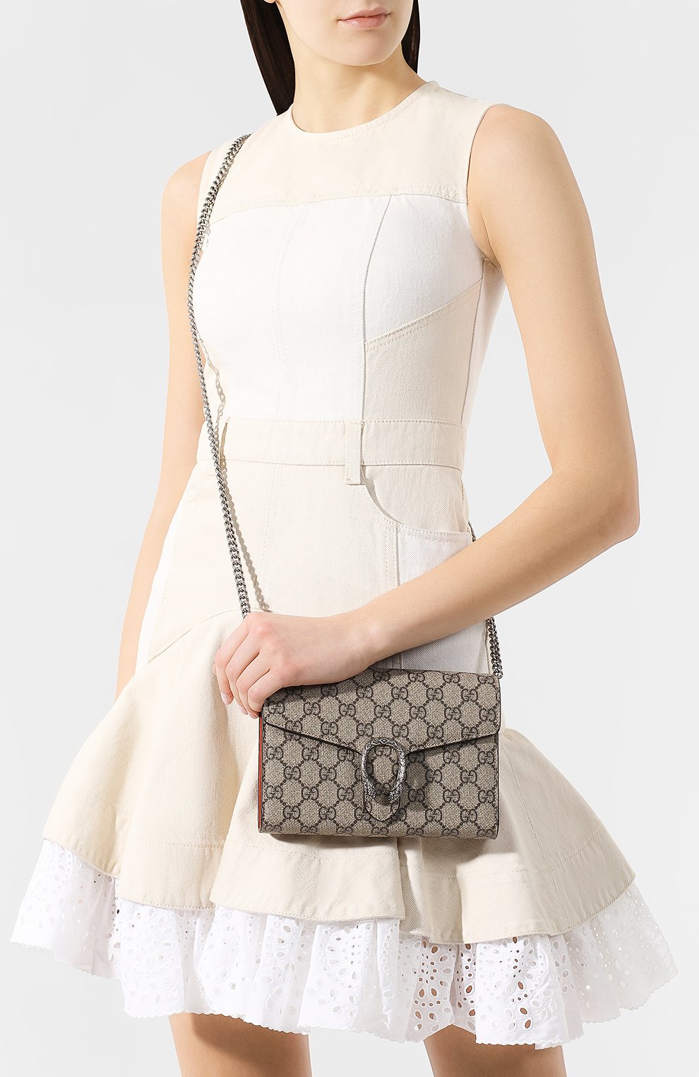 Сумка dionysus gg supreme mini GUCCI, арт. 401231/KHNSN, фото 5