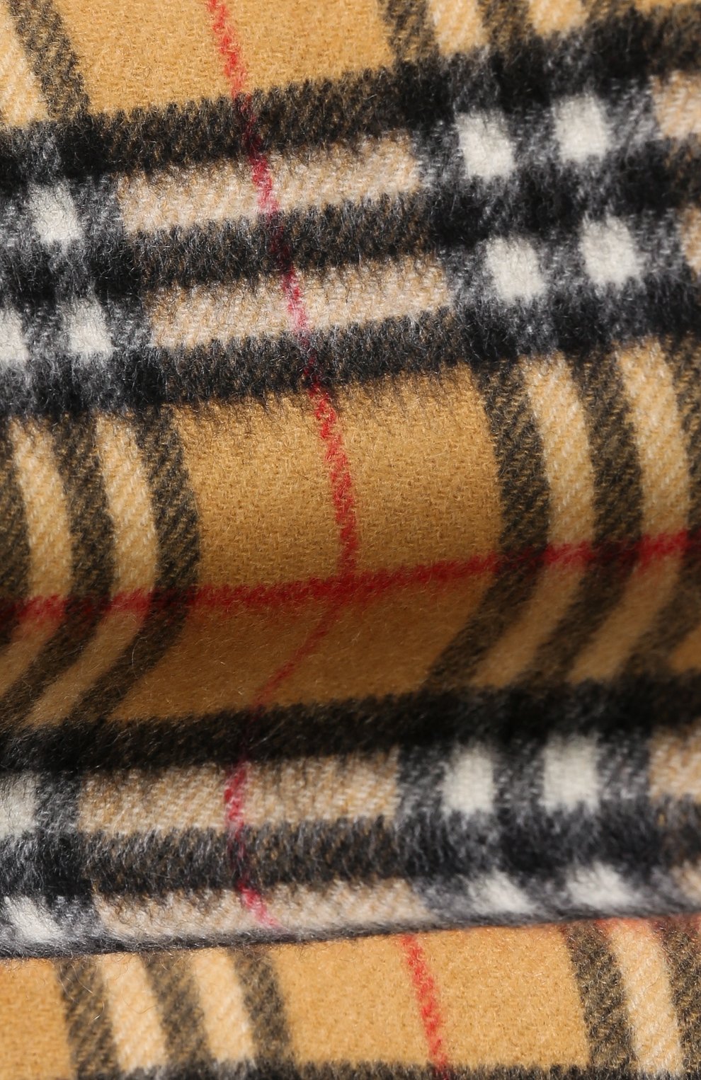 Кашемировый шарф в клетку с бахромой BURBERRY зеленого цвета по цене 92600 руб., арт. 4060423, фото 2 Кашемировый шарф в клетку с бахромой BURBERRY, арт. 4060423, фото 2