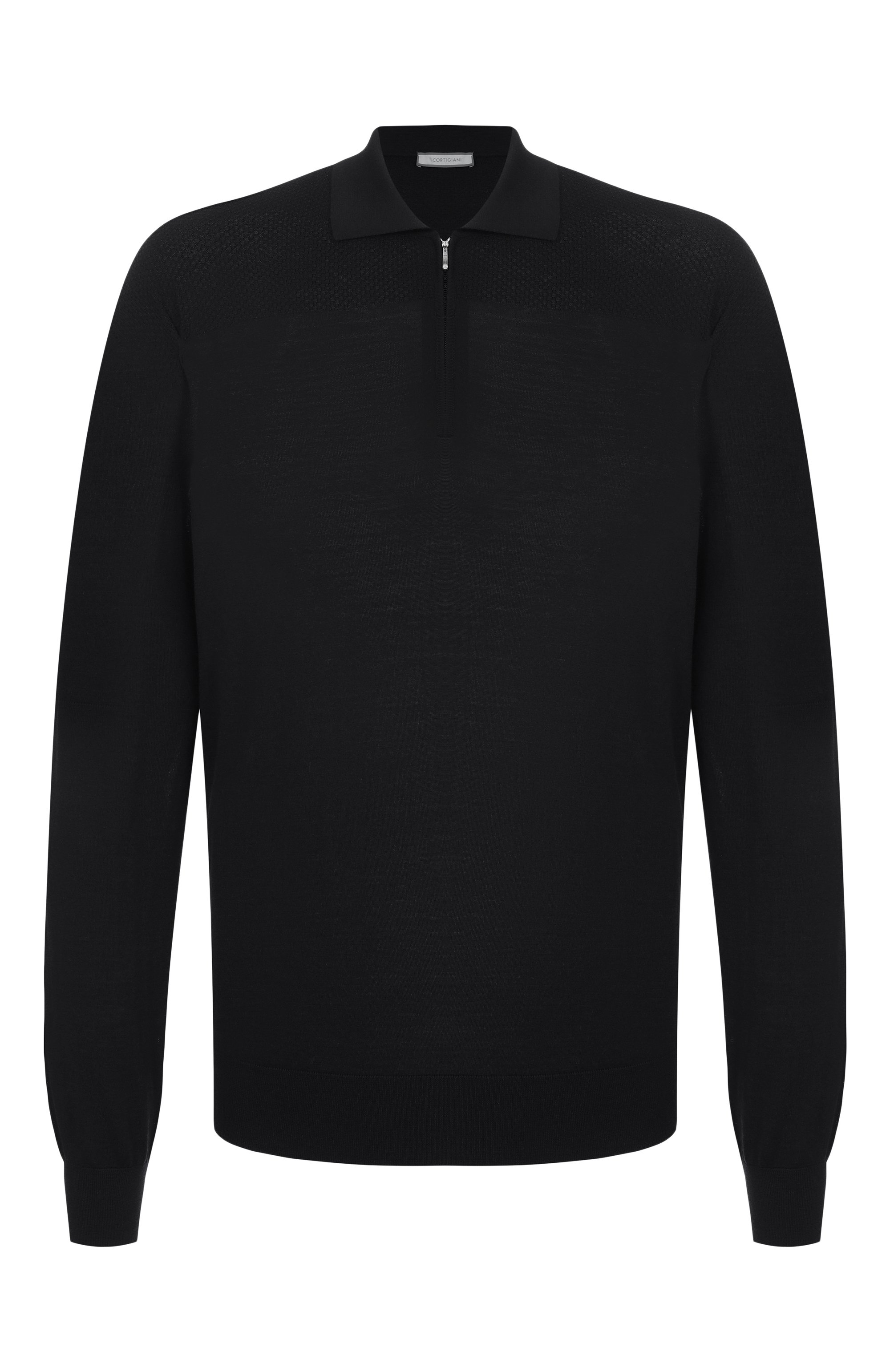 Поло из шерсти и кашемира CORTIGIANI, арт. 3AS107, фото 1