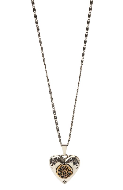 Кулон на цепочке Alexander McQueen 640269/J160Z Серебряный  640269/J160Z Фото 2