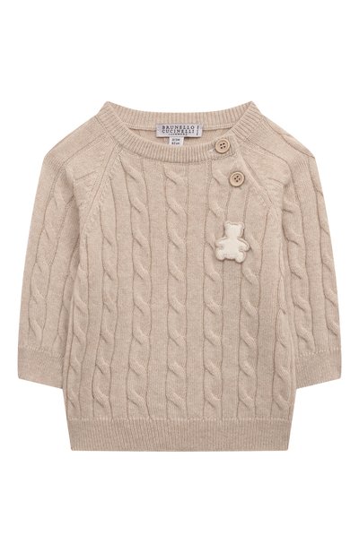 Кашемировый пуловер BRUNELLO CUCINELLI, арт. B22M20400/3M-18M