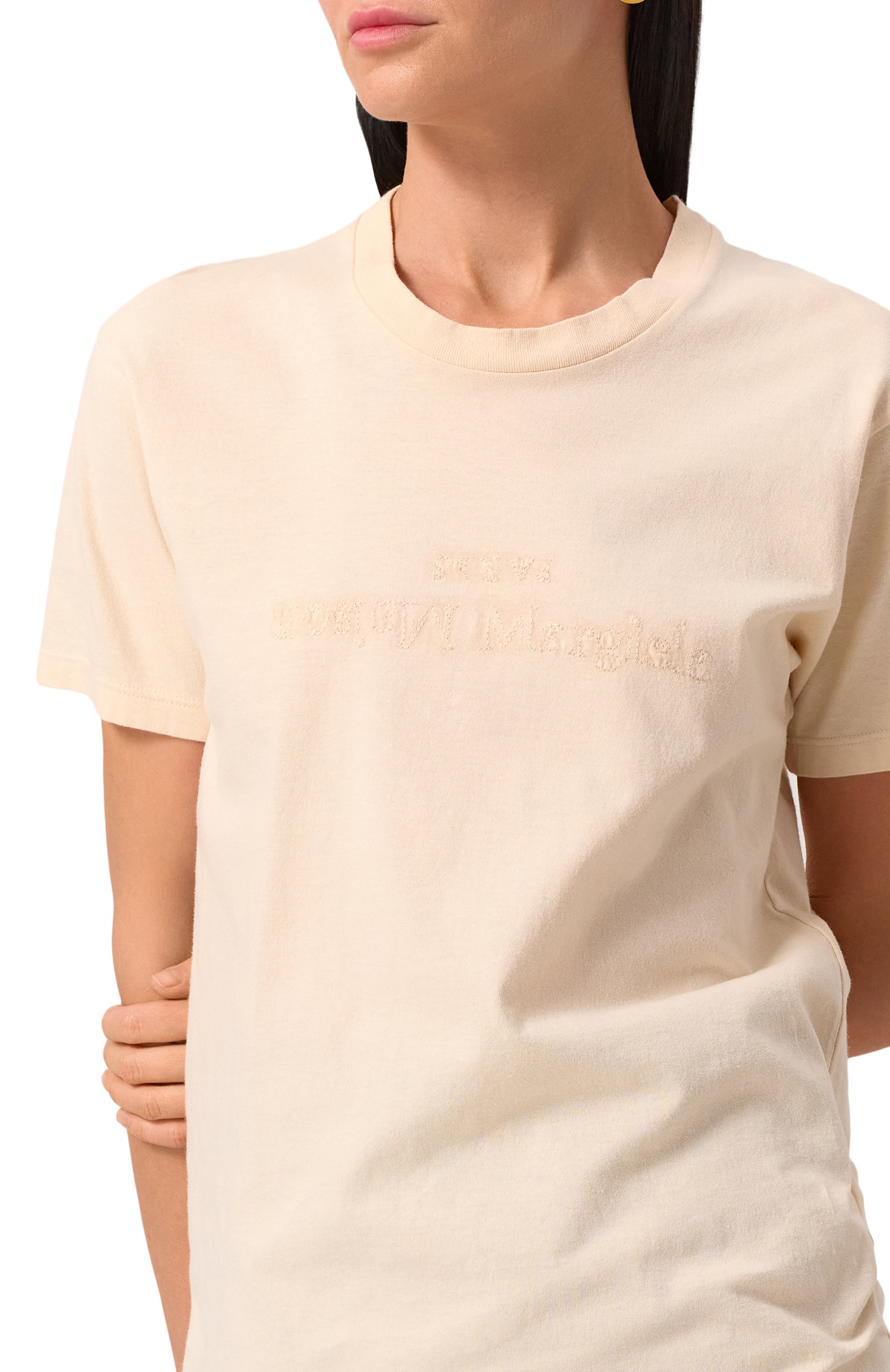 Хлопковая футболка MAISON MARGIELA, арт. S50GC0704/S24575, фото 5