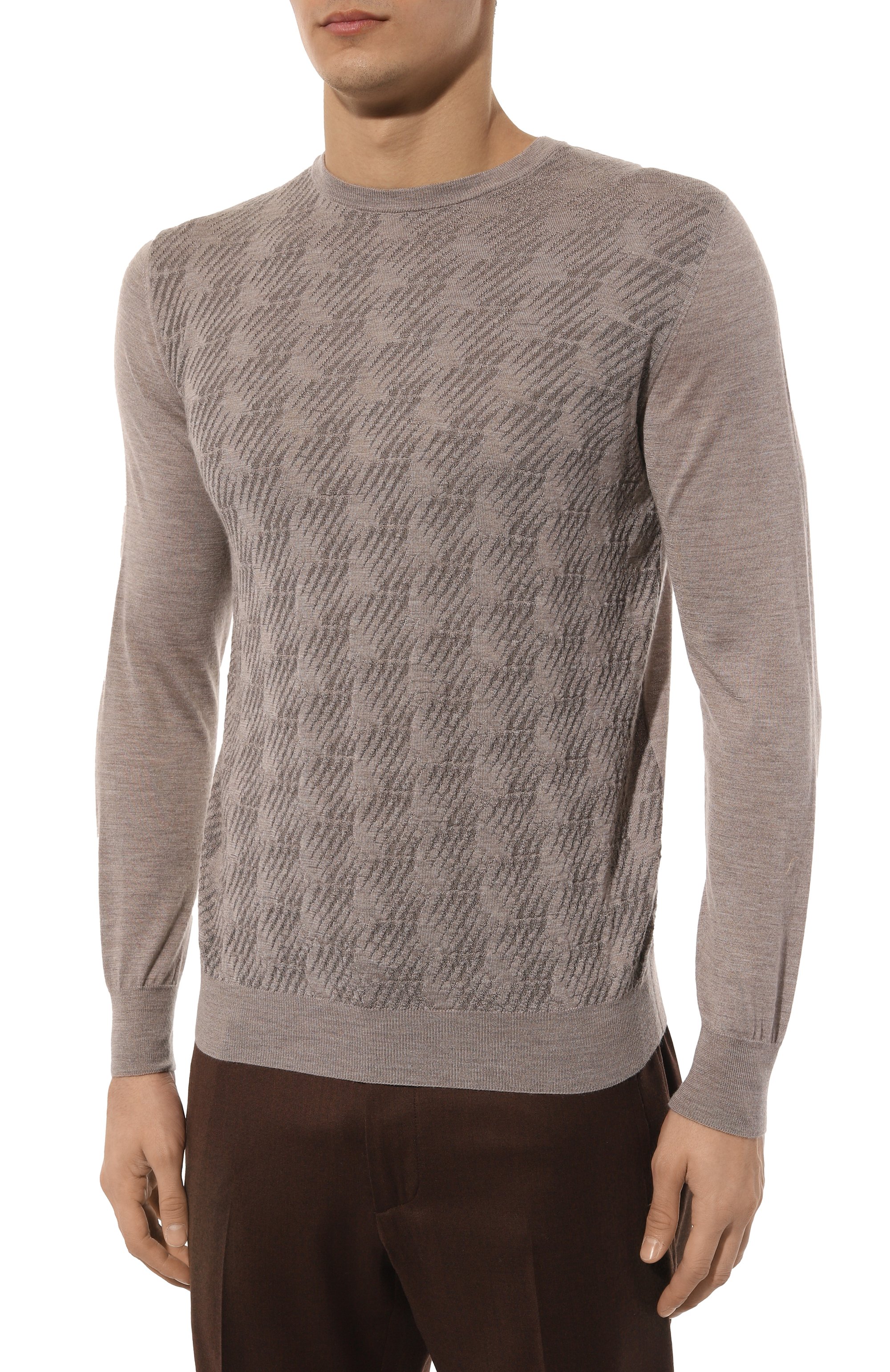 Джемпер из кашемира и шелка ZILLI, �арт. KRN001M0330VZSH00, фото 3