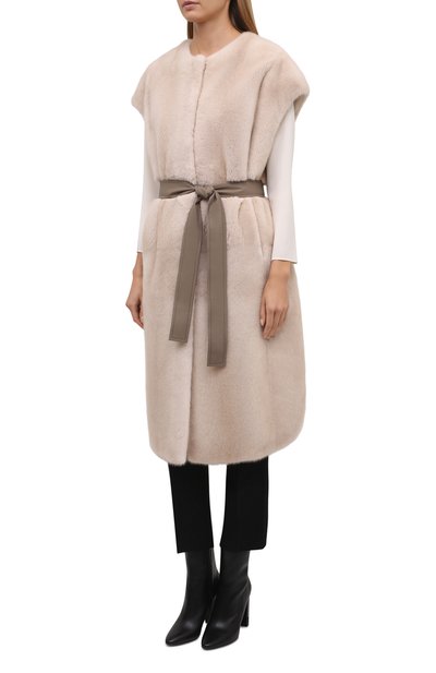 Жилет из меха норки VICTORIA KUSENKOVA, арт. 829600012583, фото 3