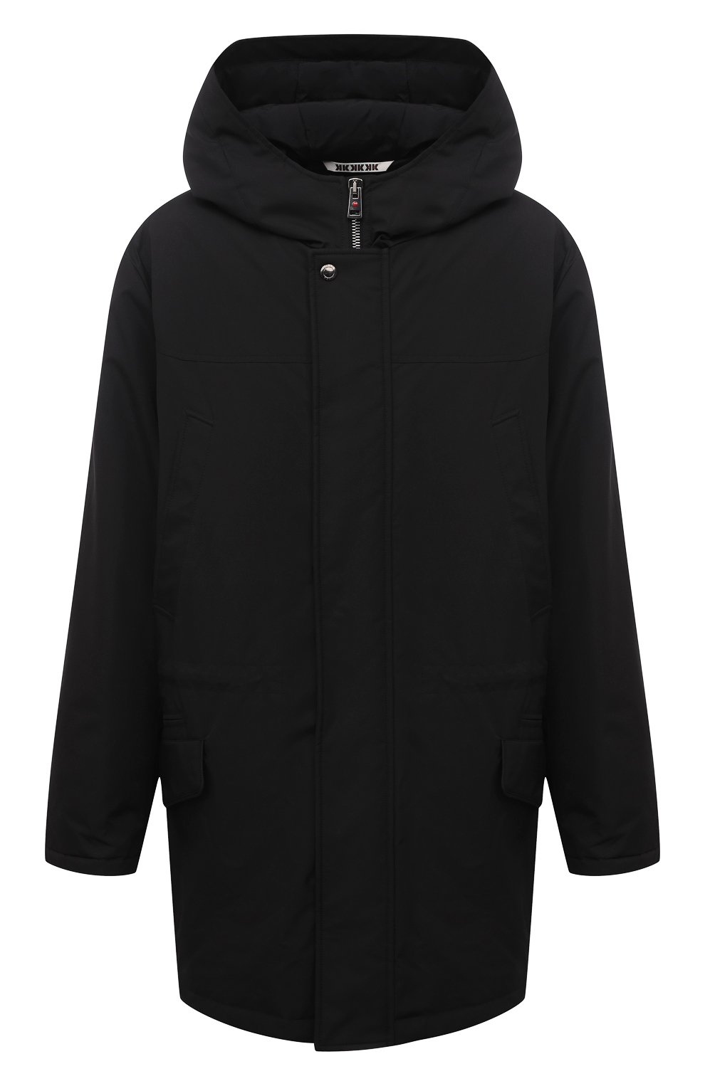 Утепленная парка KIRED черного цвета по цене 154000 руб., арт. WTIK02W7008012001/62-74, фото 1 Утепленная парка KIRED, арт. WTIK02W7008012001/62-74, фото 1
