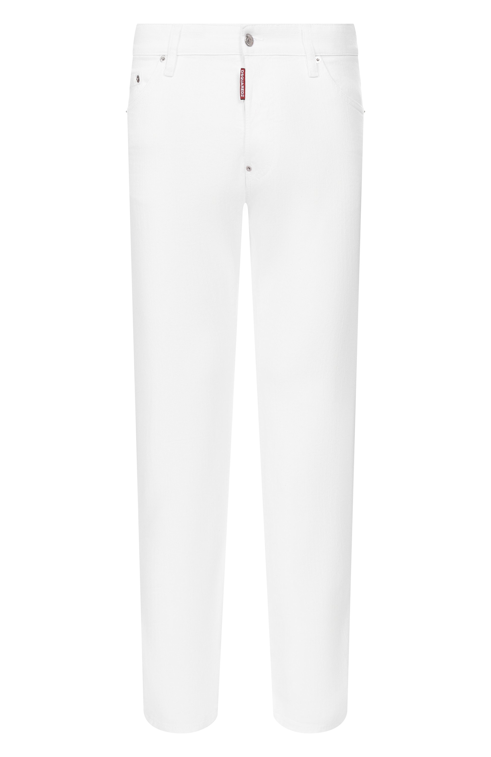 Джинсы cool guy DSQUARED2 белого цвета по цене 52750 руб., арт. S74LB1492/S39781, фото 1 Джинсы cool guy DSQUARED2, арт. S74LB1492/S39781, фото 1