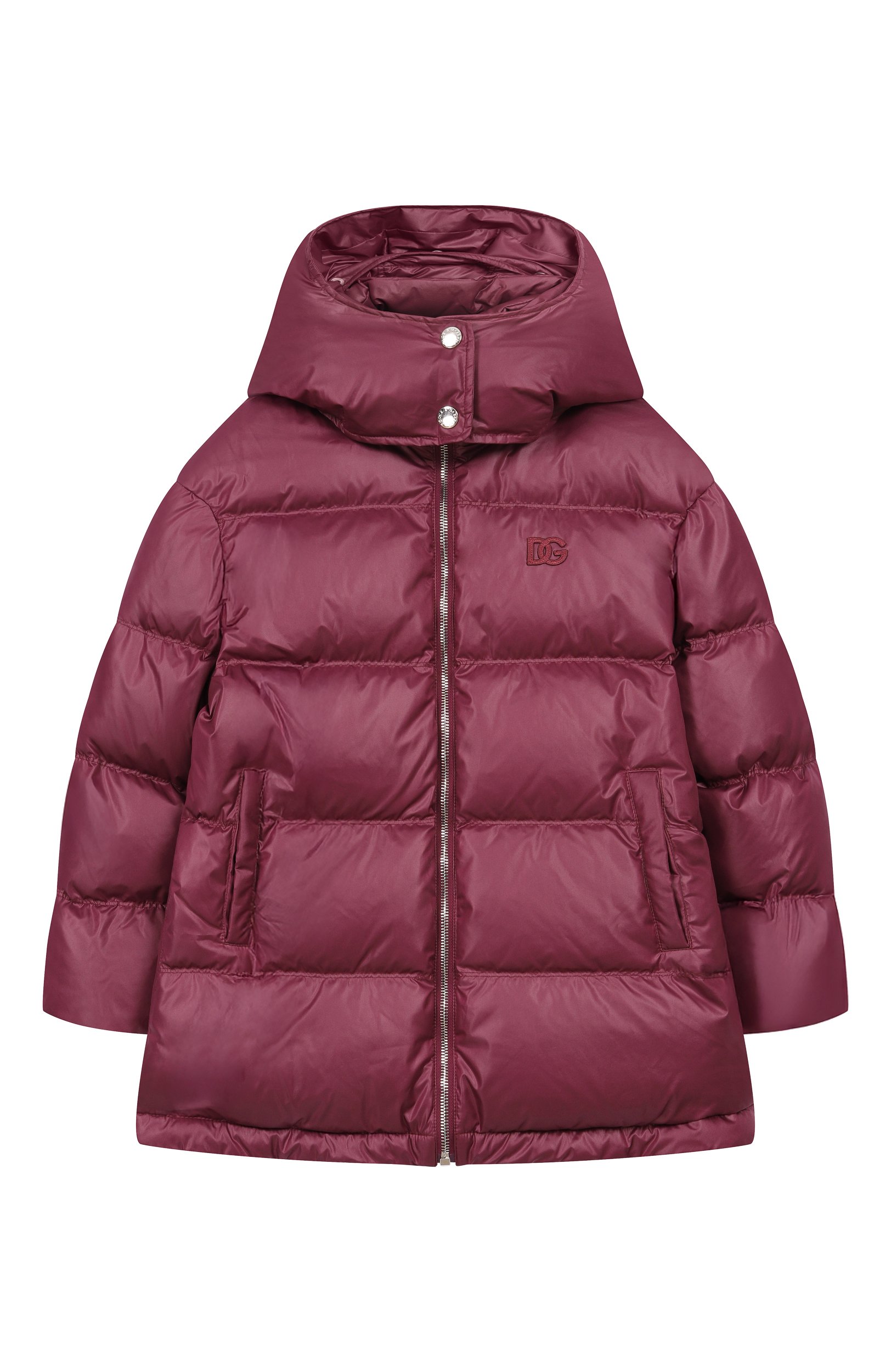 Куртка DOLCE & GABBANA бордового цвета по цене 109000 руб., арт. L5RBT1/G7Q2E_001_SET, фото 1 Куртка DOLCE & GABBANA, арт. L5RBT1/G7Q2E_001_SET, фото 1