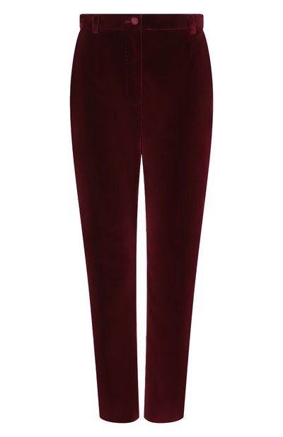 Женские бархатные брюки DOLCE & GABBANA, арт. FTAM0T/FUVG7