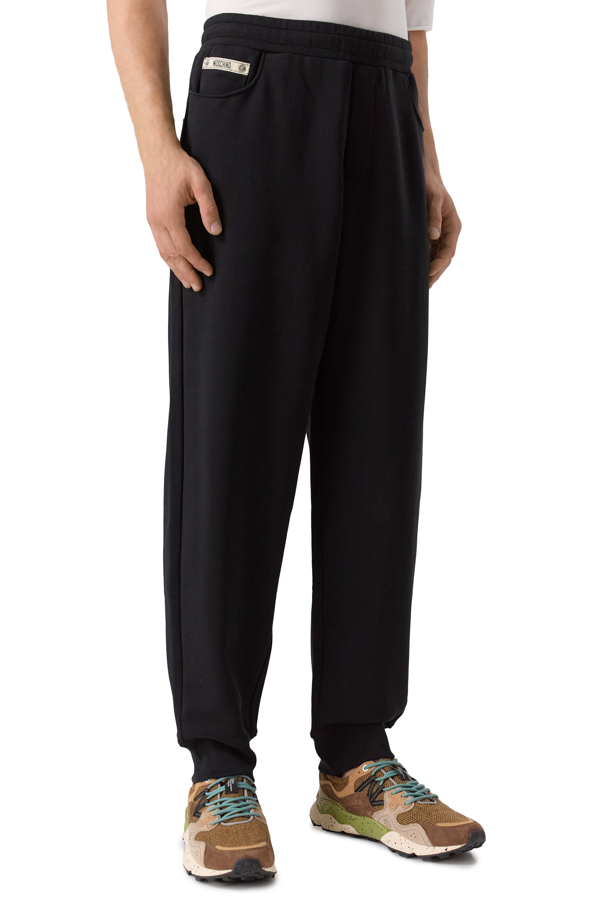 Хлопковые джоггеры MOSCHINO, арт. A0355/5228, фото 3