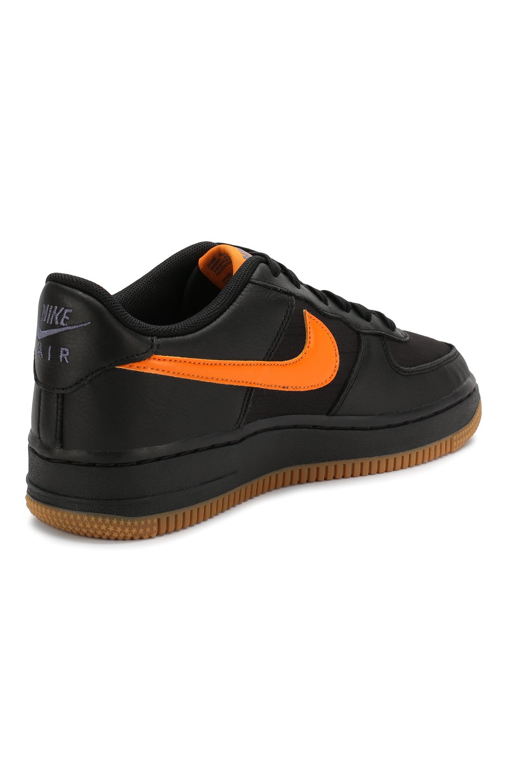 Детские кеды nike air force 1 lv8 5 NIKE черного цвета, арт. CQ4215-001 | Фото 3 (Материал внутренний: Текстиль; Статус проверки: Проверена категория)