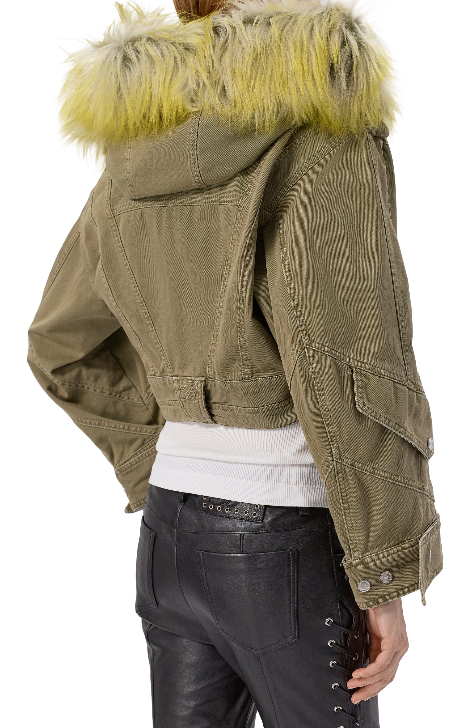 Хлопковая куртка BLUMARINE, арт. 4J158A, фото 4