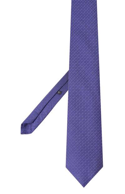Шелковый галстук STEFANO RICCI фиолетового цвета по цене 33100 руб., арт. CCXL/48100, фото 3 Шелковый галстук STEFANO RICCI, арт. CCXL/48100, фото 3