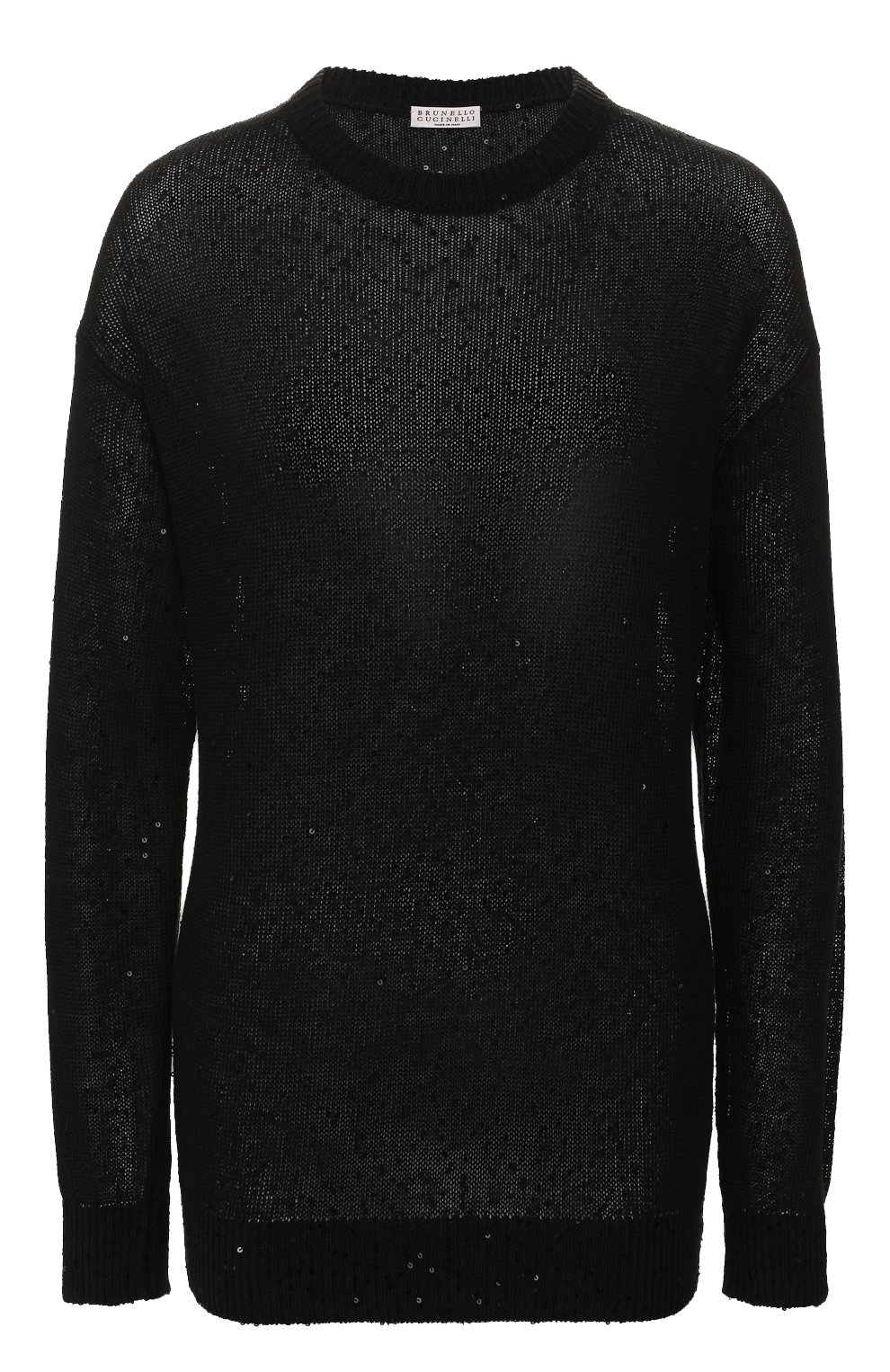 Свитер из смеси льна и шелка BRUNELLO CUCINELLI, арт. M10550200, фото 1