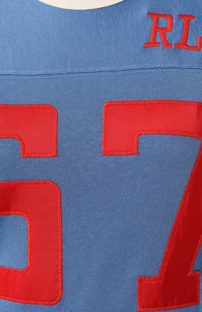 Футболка из смеси хлопка и вискозы POLO RALPH LAUREN, арт. 211752649, фото 5