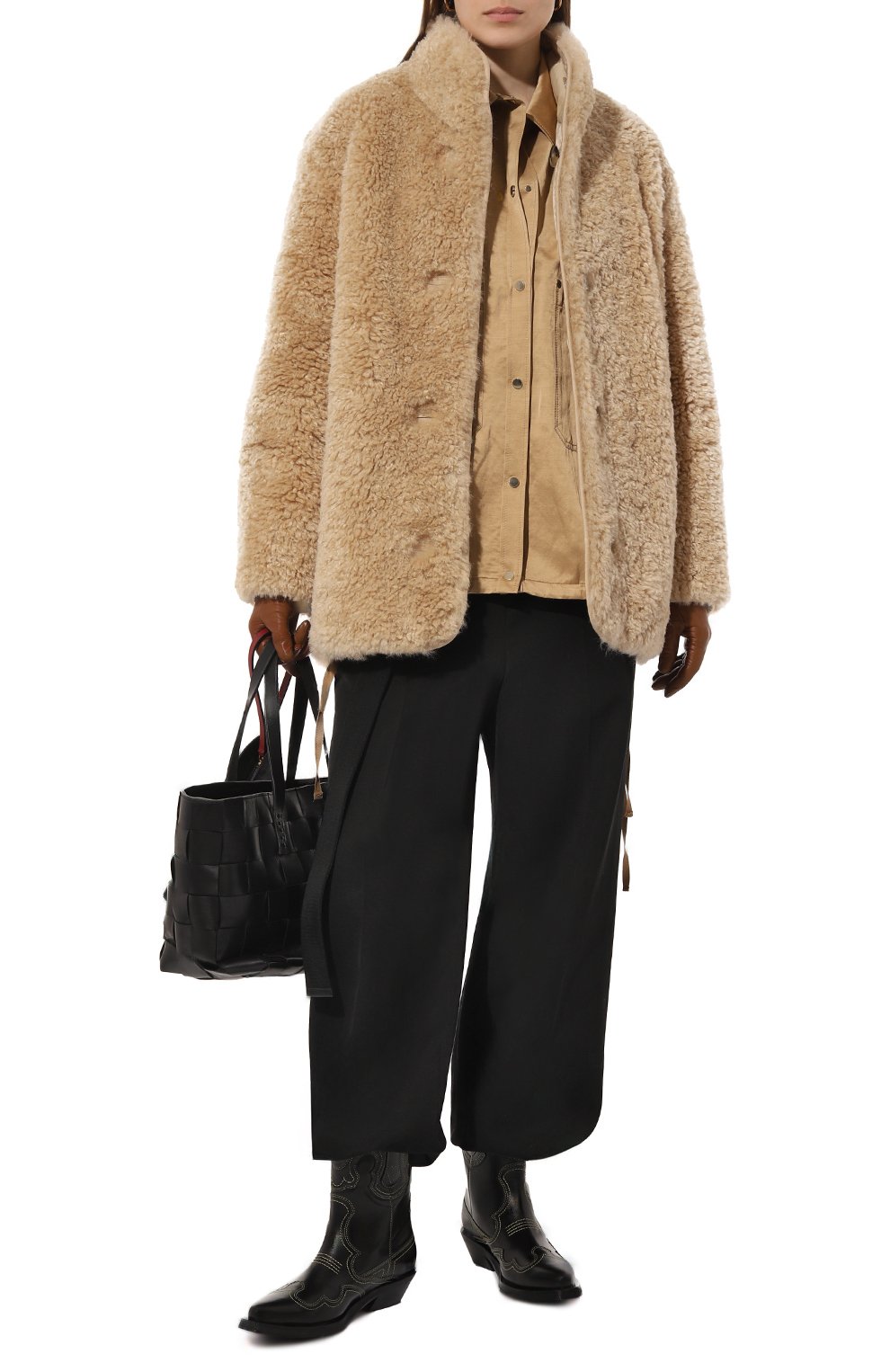 Кожаные казаки GANNI, арт. S1989, фото 2