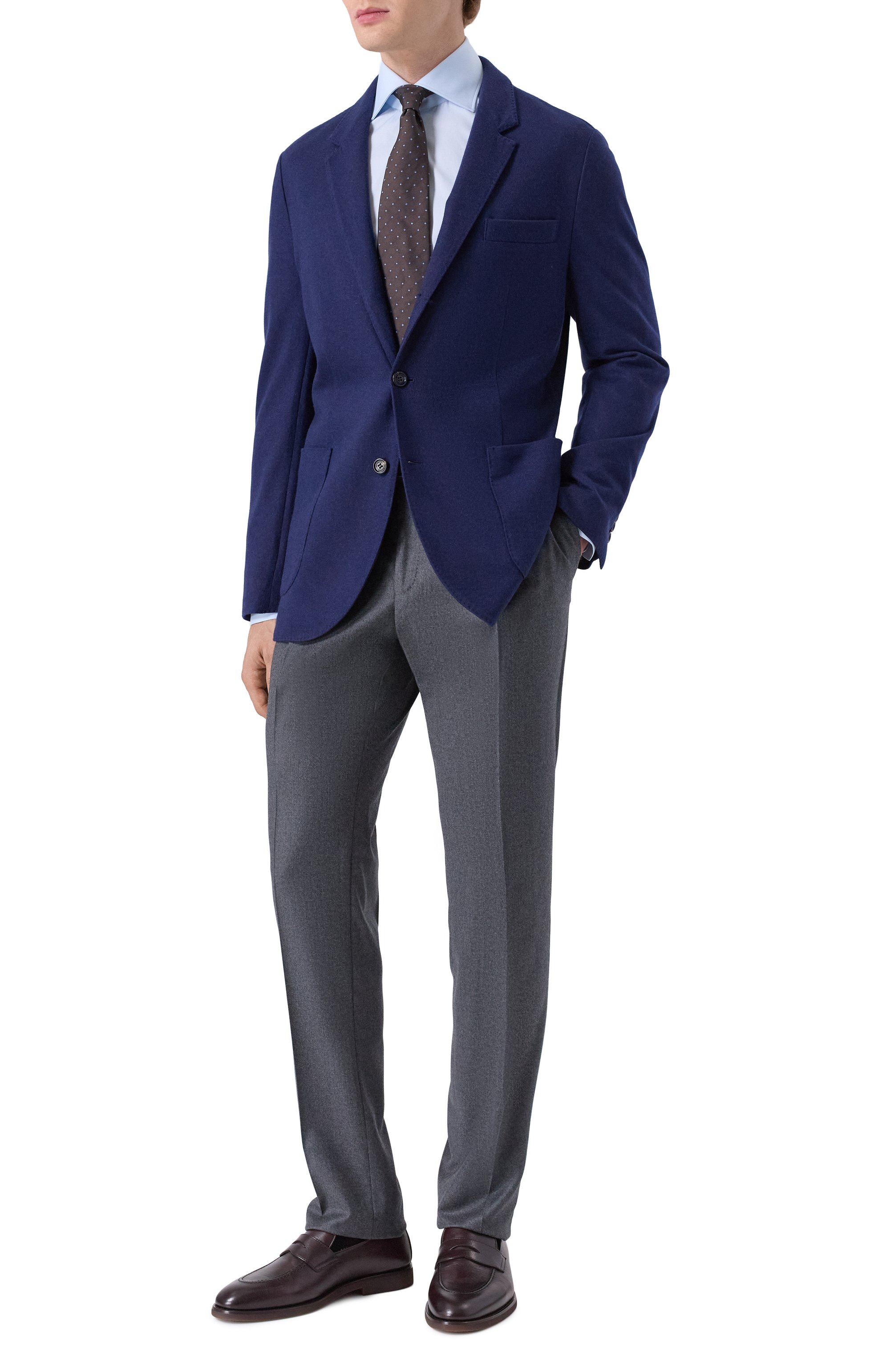 Хлопковая сорочка KITON, арт. UCCH0943204, фото 2