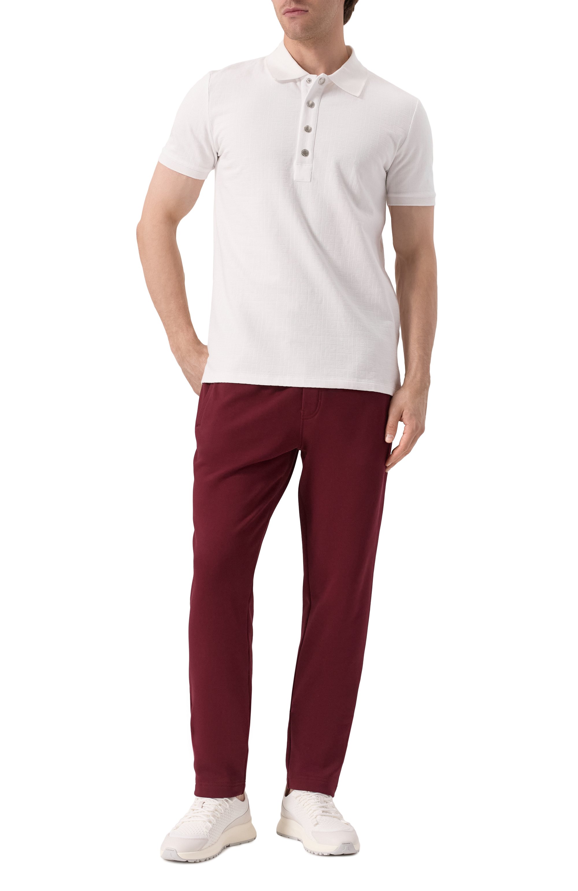 Хлопковые брюки DOLCE & GABBANA, арт. GZ12AT/G7M4Y, фото 2