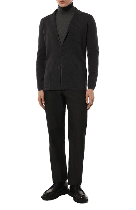Шерстяной пиджак Corneliani 94M586-9425164 Серый  94M586-9425164 Фото 2