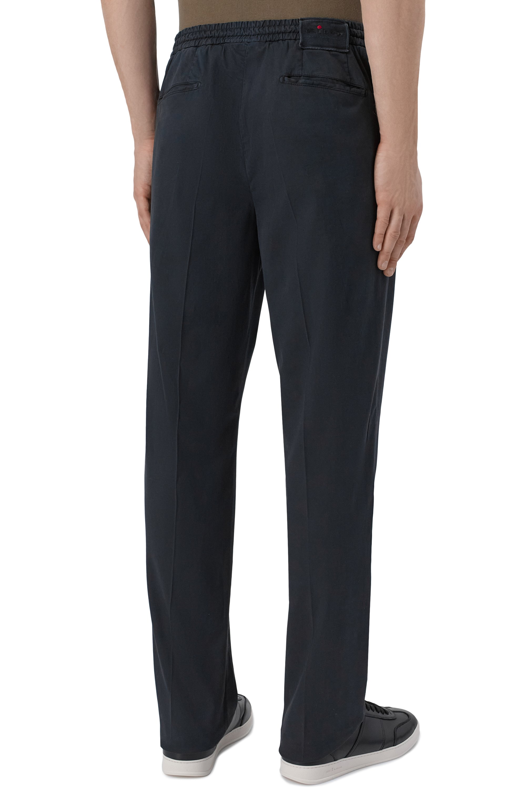 Брюки из хлопка и шелка KITON, арт. UPLACRK0607H, фото 4