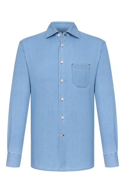 Мужская джинсовая рубашка KITON, арт. UMCNERH0922703
