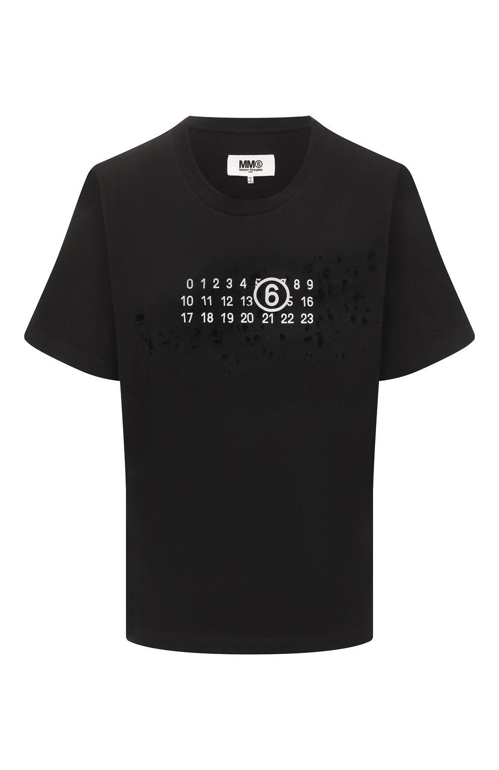 Хлопковая футболка MM6, арт. S62GD0152/S23588, фото 1