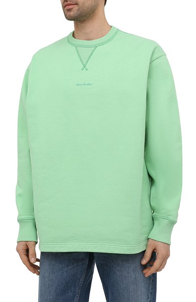 Хлопковый свитшот ACNE STUDIOS, арт. BI0082, фото 3