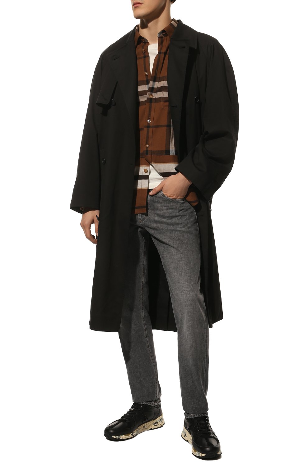 Кожаные кроссовки mase PREMIATA, арт. MASE/VAR4145, фото 2