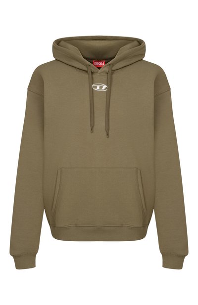 Хлопковое худи DIESEL, арт. A20447/0BKBW, фото 1