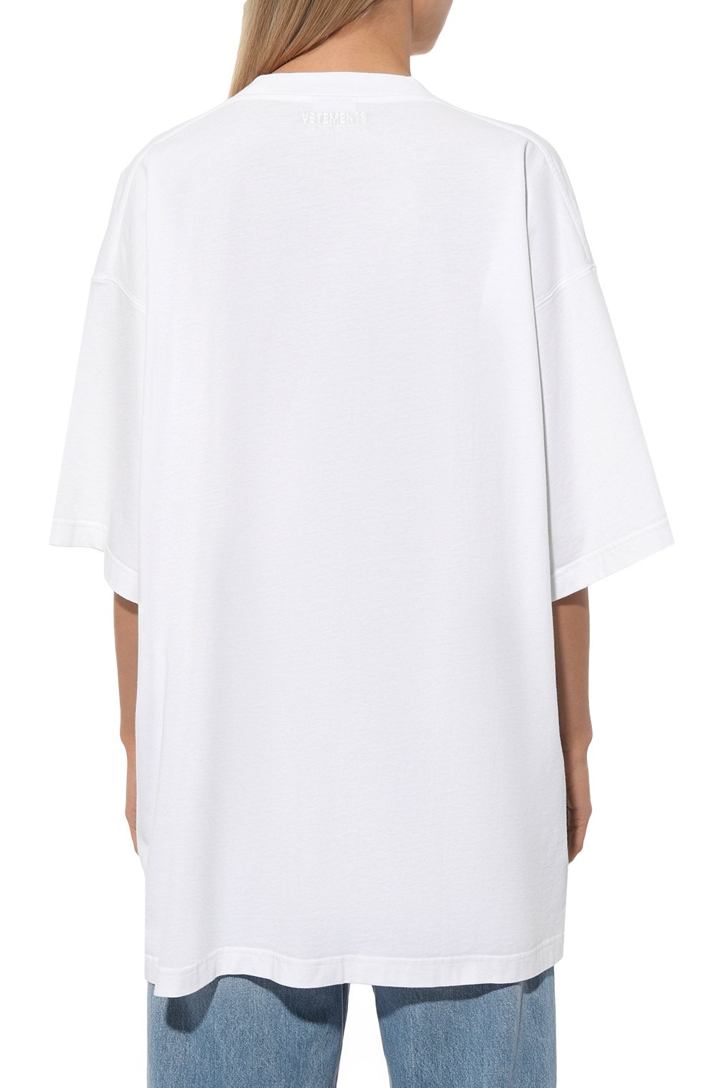 Хлопковая футболка VETEMENTS, арт. UE64TR800W, фото 7