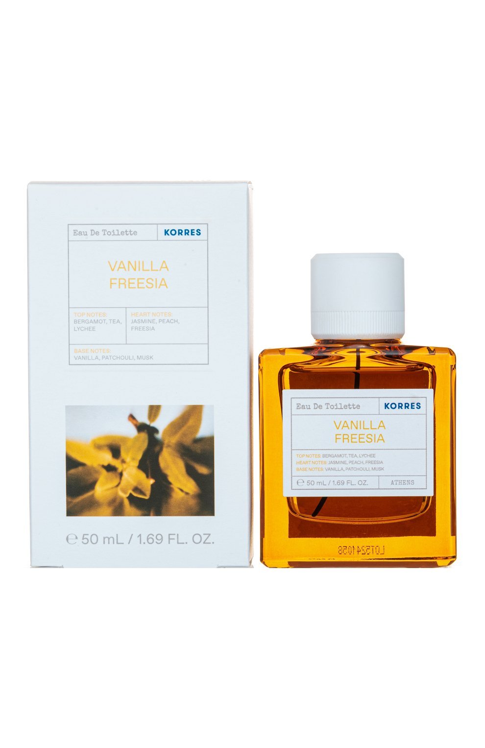 Туалетная вода vanilla freesia (50ml) KORRES, арт. 5203069090608, фото 2