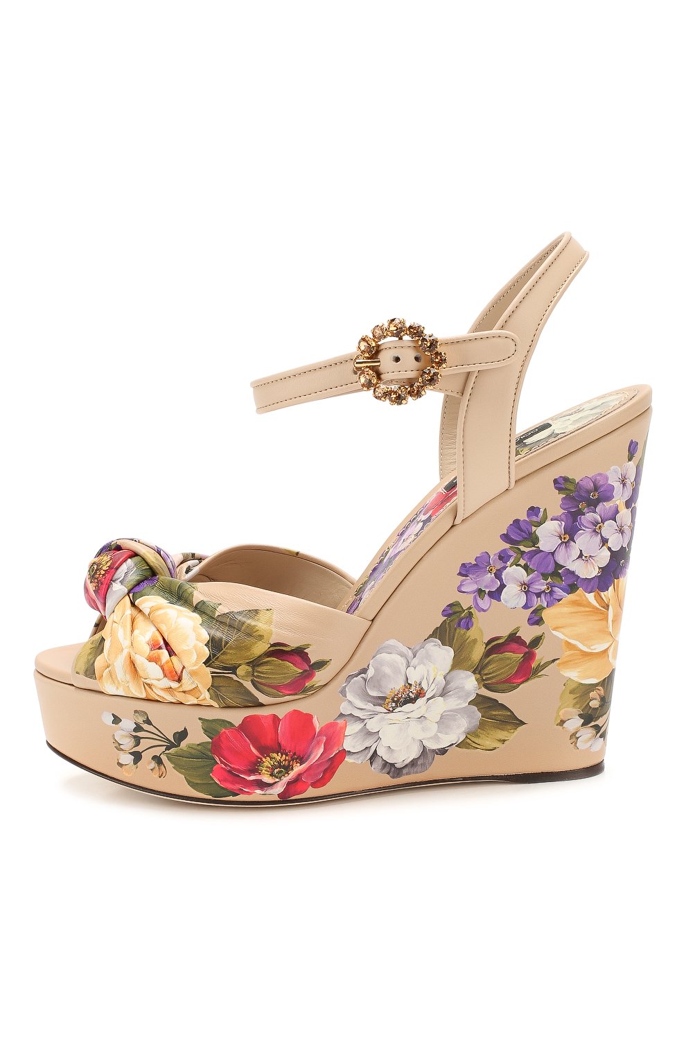 Кожаные босоножки bianca DOLCE & GABBANA, арт. CZ0219/AX741, фото 3