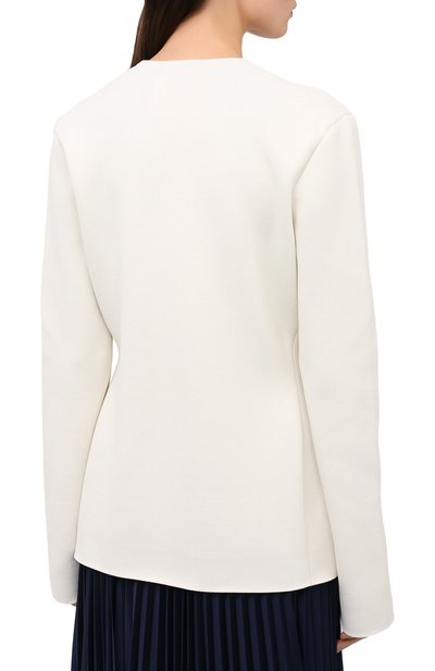 Кардиган из шерсти и вискозы JIL SANDER, арт. JSPR754083-WRY39038, фото 4