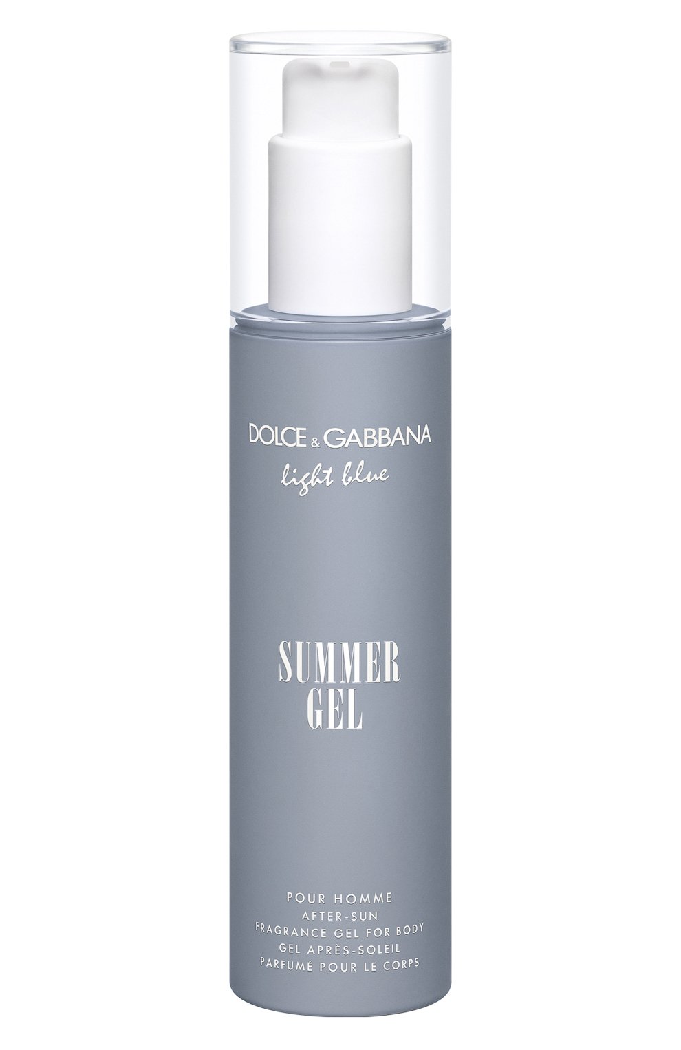 Парфюмированный гель после загара light blue pour homme summer gel (150ml) DOLCE & GABBANA, арт. 3110650DG, фото 1