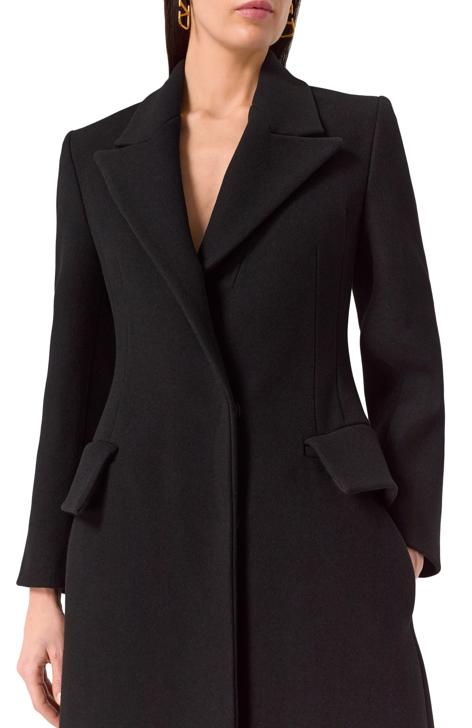 Шерстяное пальто VALENTINO, арт. 5B0CA7D08V4, фото 5