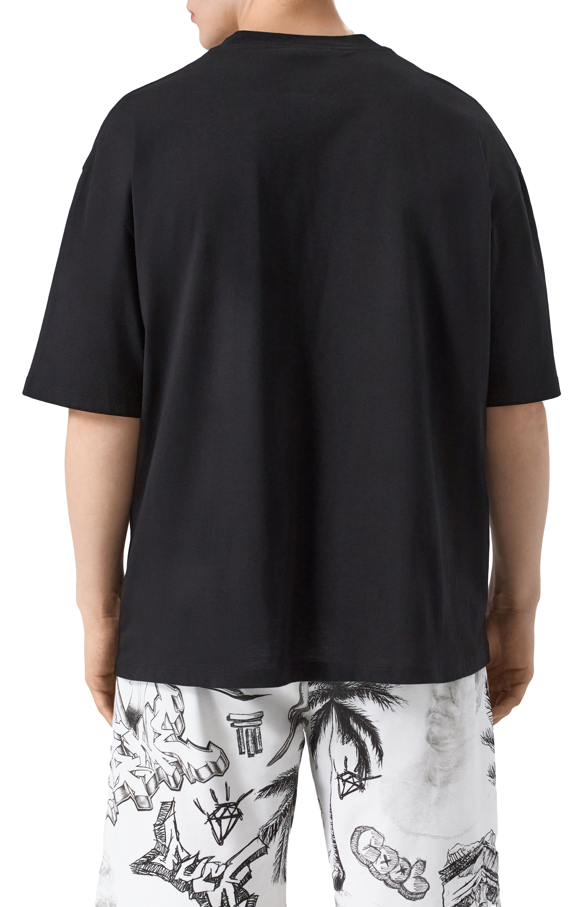 Хлопковая футболка DIEGO VENTURINO, арт. DVTS0DV0S, фото 4