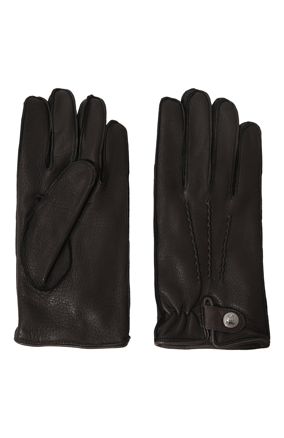 Кожаные перчатки CORNELIANI, арт. 92Q339-3820577, фото 3