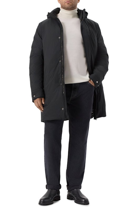 Джинсы Traditional Fit Brunello Cucinelli M240PB3210 Серый  M240PB3210 Фото 2