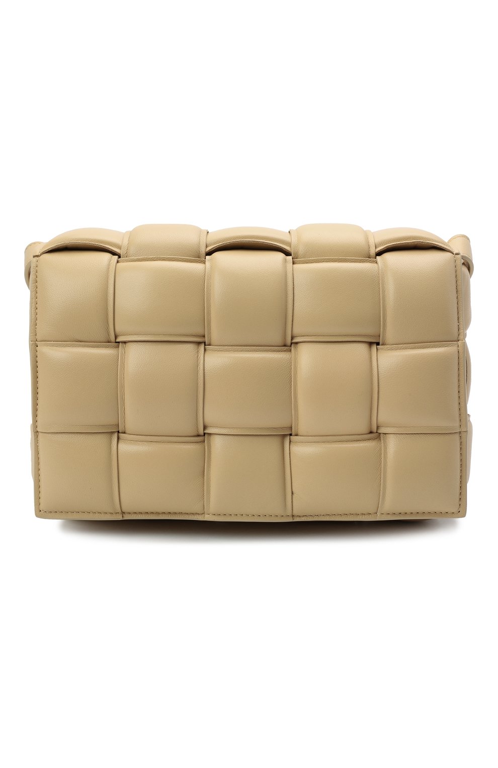 Сумка padded cassette BOTTEGA VENETA бежевого цвета по цене 523000 руб., арт. 591970/VCQR1, фото 1 Сумка padded cassette BOTTEGA VENETA, арт. 591970/VCQR1, фото 1