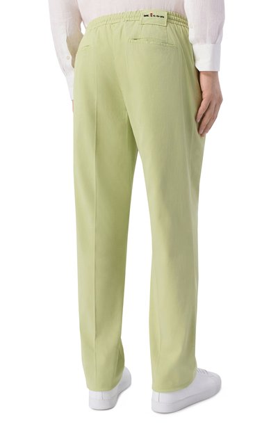 Брюки из хлопка и шелка KITON, арт. UPLACRK0607H, фото 4