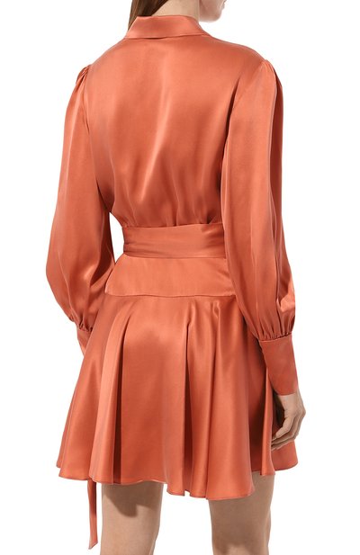 Атласное платье ZIMMERMANN, арт. 8067DRS24, фото 4