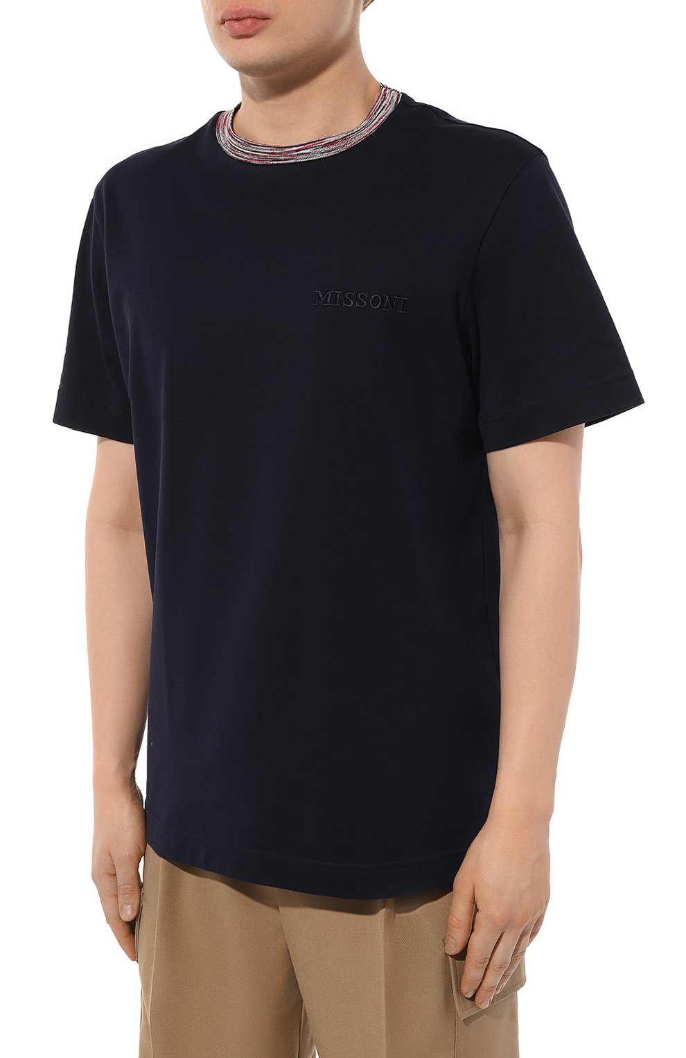 Хлопковая футболка MISSONI, арт. UC22SL01/BJ0002/A, фото 3