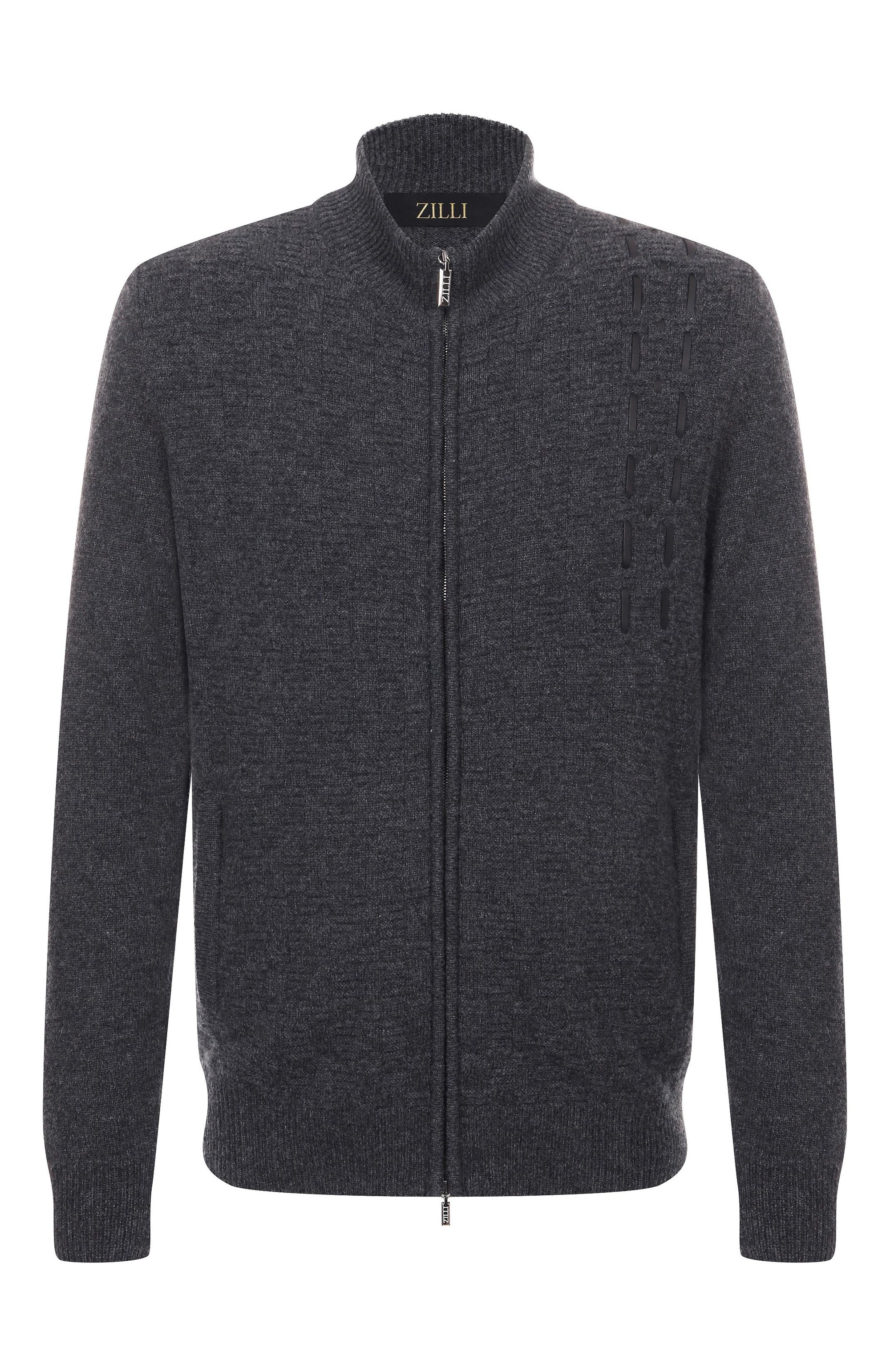 Кардиган из кашемира и шерсти ZILLI, арт. KZMC01M0350VLST00/62, фото 1