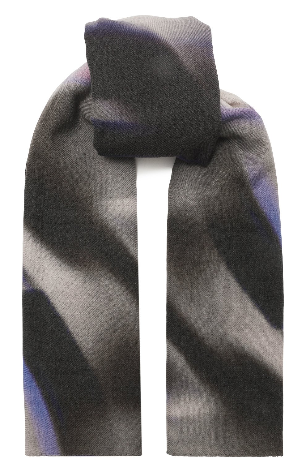 Шерстяной палантин EMPORIO ARMANI фиолетового цвета по цене 31450 руб., арт. 635267/4F306, фото 1 Шерстяной палантин EMPORIO ARMANI, арт. 635267/4F306, фото 1