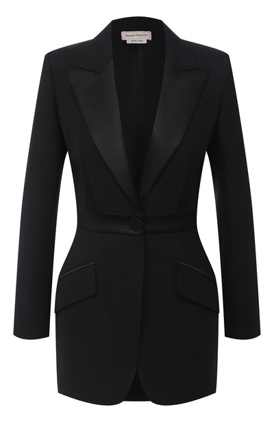 Жакет из шерсти и шелка ALEXANDER MCQUEEN, арт. 627518/QJAAA, фото 1
