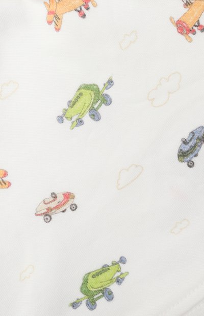 Хлопковая шапка BABYBU молочного цвета по цене 1520 руб., арт. BI-E1011ES, фото 3 Хлопковая шапка BABYBU, арт. BI-E1011ES, фото 3