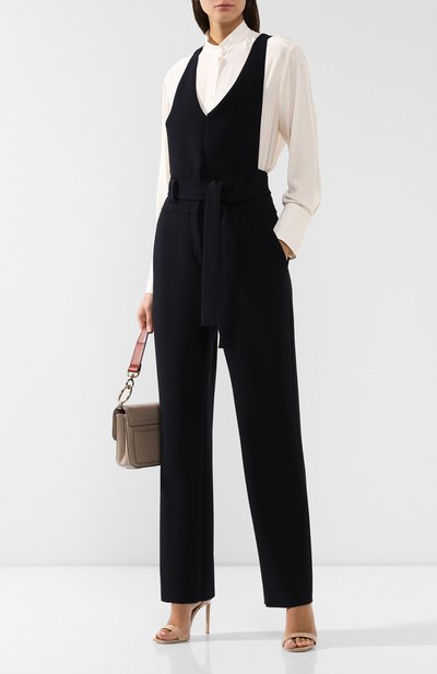 Шерстяной комбинезон GIORGIO ARMANI темно-синего цвета по цене 282500 руб., арт. 9WHVD009/T001J, фото 2 Шерстяной комбинезон GIORGIO ARMANI, арт. 9WHVD009/T001J, фото 2