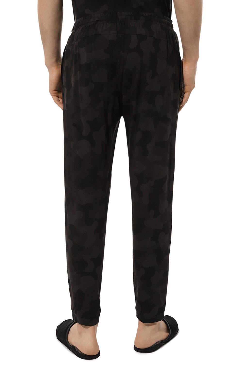 Домашние джоггеры DEREK ROSE темно-серого цвета по цене 35150 руб., арт. 9403-L0ND011, фото 4 Домашние джоггеры DEREK ROSE, арт. 9403-L0ND011, фото 4