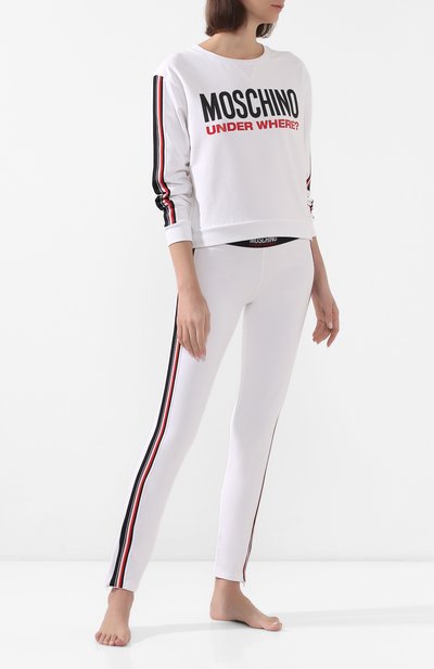 Хлопковые брюки MOSCHINO, арт. A4309/9012, фото 2